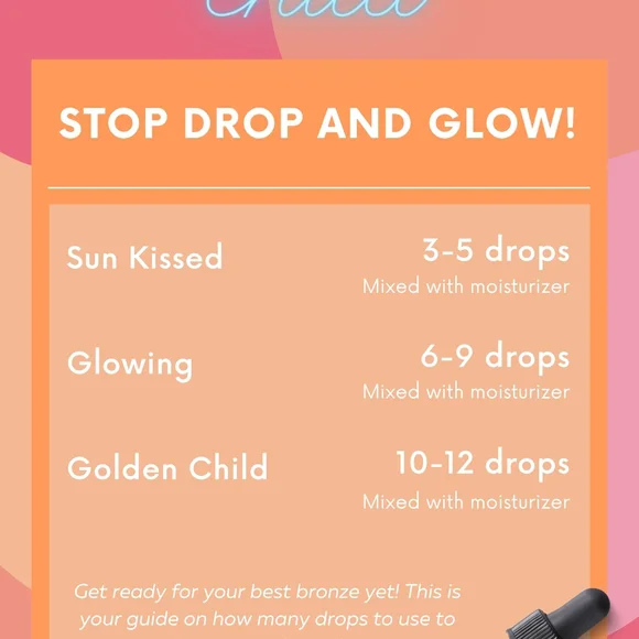 Golden Child Self-Tanning Drops - Gold - Picture 2 of 4